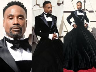 Oscary 2019: Billy Porter z serialu "Pose" przyszedł na galę w... SUKNI. Piękna?