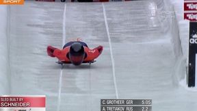 Skeleton, PŚ w Igls: 1. przejazd (M)