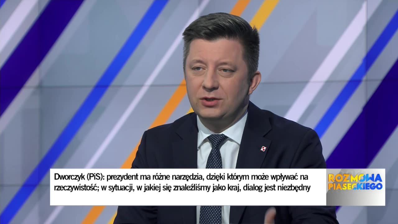 Dworczyk “nie przypomina sobie takich działań rządu PiS” w sprawie mediów. Prowadzący przypomniał