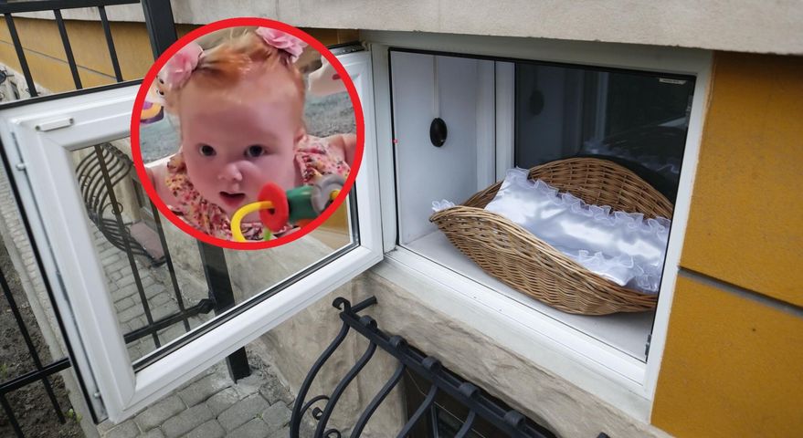 Strażak znalazł dziecko w oknie życia. Zostawił karteczkę dla matki