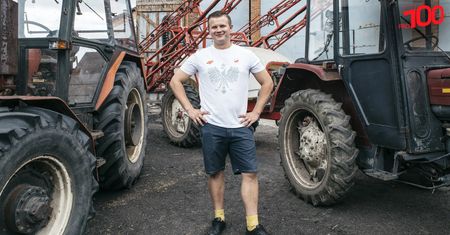 Rolnik uczcił pamięć o polskich bohaterach. By to pokazać, musieliśmy użyć drona