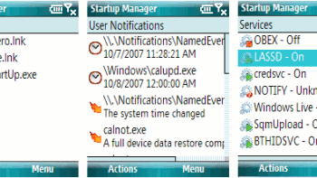 Wygodny menedżer autostartu (Windows Mobile) 1