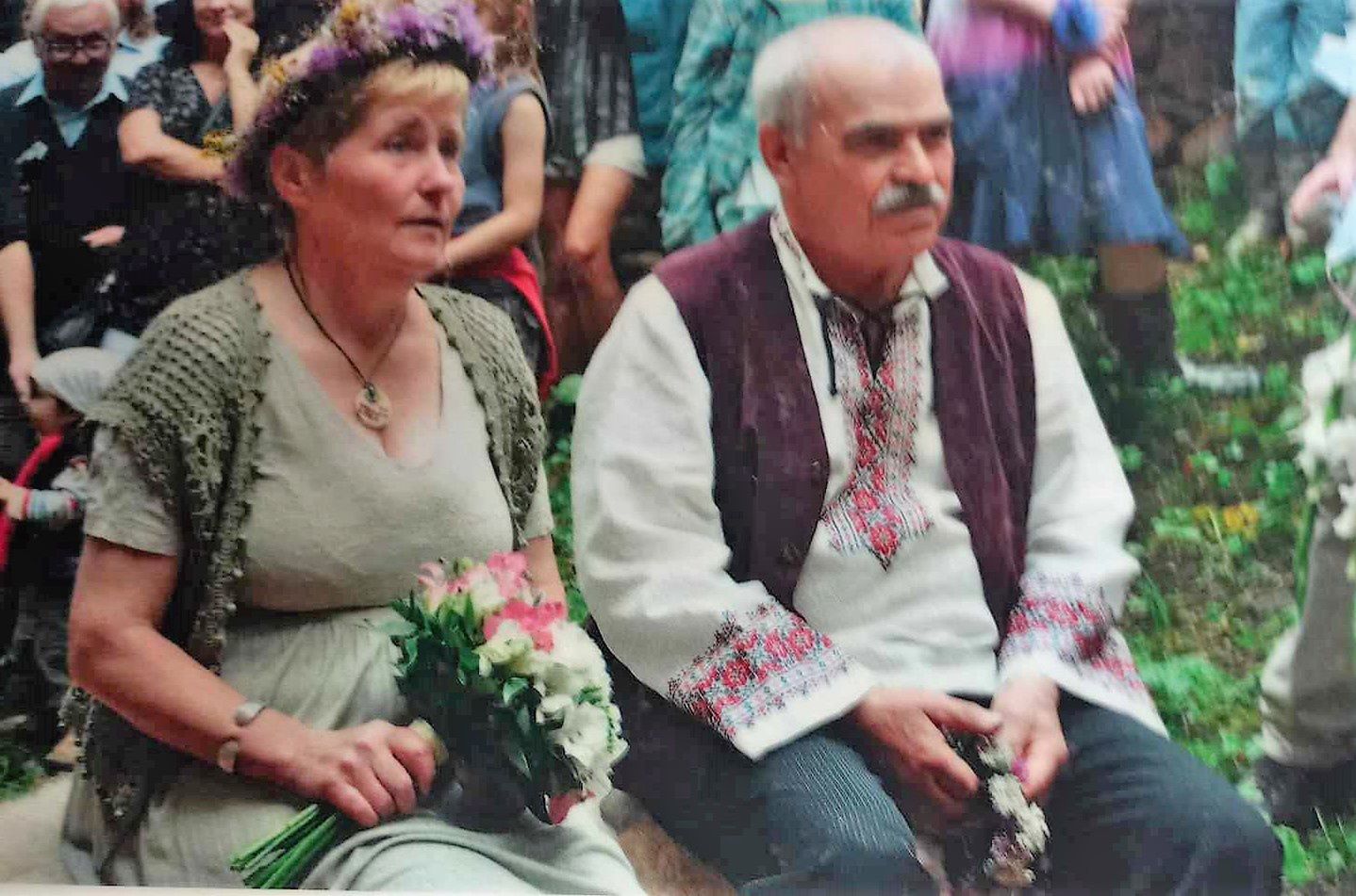 W ruinach dawnej cerkwi odbył się ślub