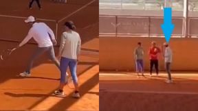 Jest nagranie z treningu Świątek. Tylko zobacz, kto udziela jej rad