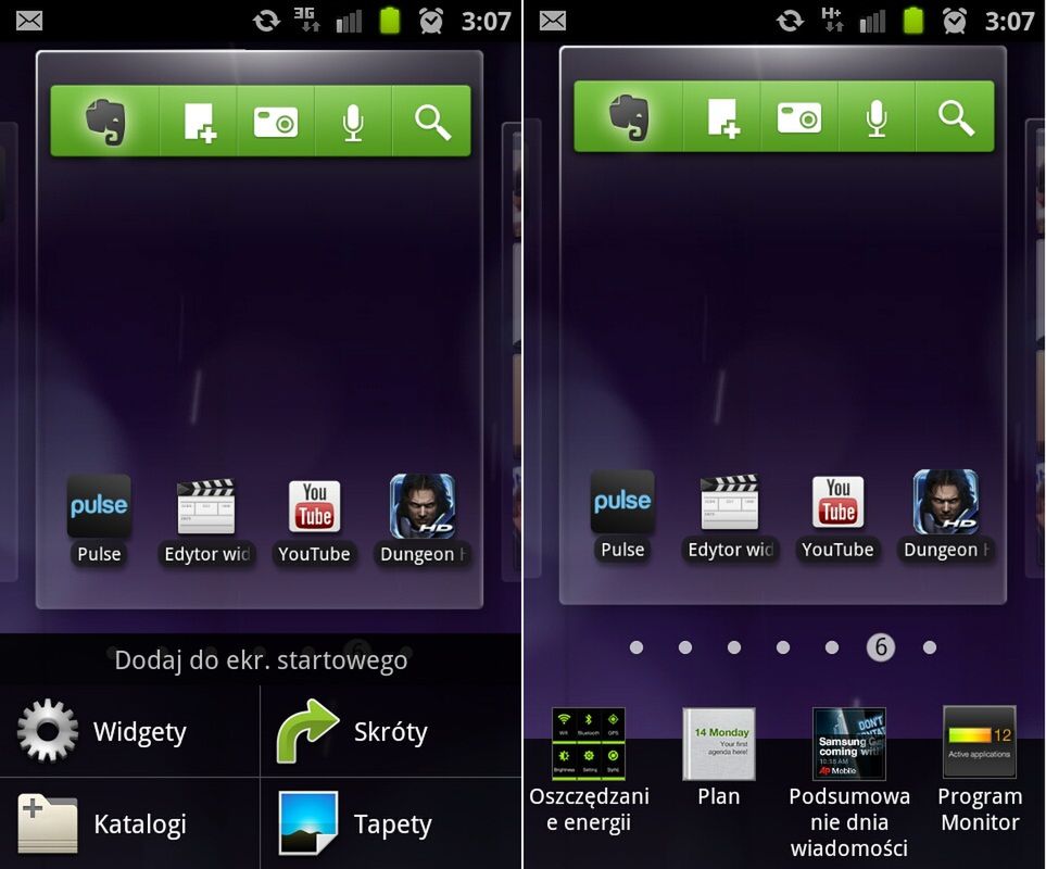 Samsung Galaxy S II - test cz. 2 [oprogramowanie] 6