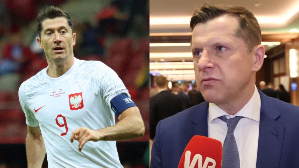 Robert Lewandowski i Cezary Kucharski