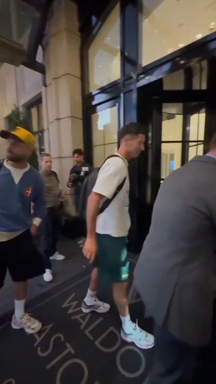 Robert Lewandowski zawitał do Chicago