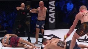 Brutalne nokauty w Częstochowie, mistrz obronił pas na gali FEN 62