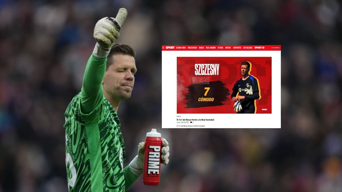 PAP/EPA /  EPA/Alejandro Garcia/sport.es / Na zdjęciu: Wojciech Szczęsny