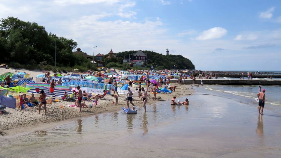 Plaża w Pogorzelicy