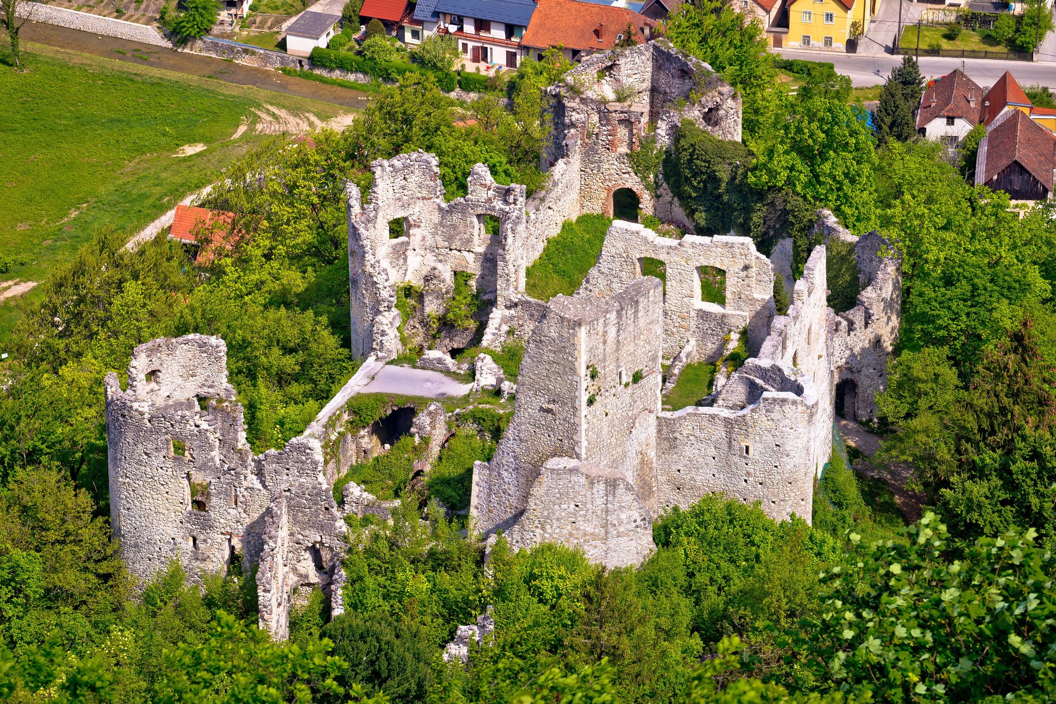 Ruiny zamku, Samobor 