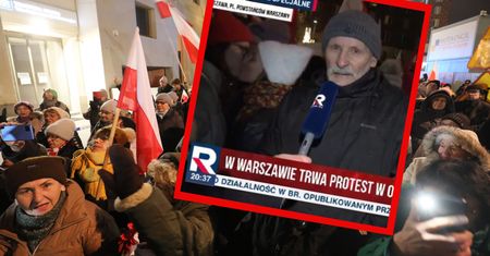 Całujące się kobiety. Wszystko poszło na żywo w TV Republika