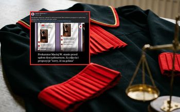 Prokurator wysyłał zdjęcia kobiecie. "Sorry, że tak na golasa"