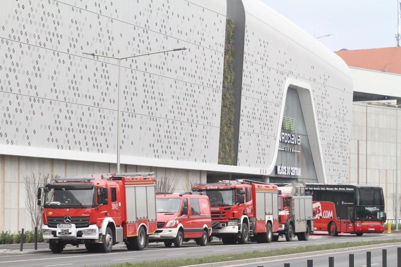 Wypadek w galerii Wroclavia (zdj. ilustracyjne).