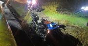 Tak wyglądała akcja ratownicza po wypadku ciężarówki w Pile