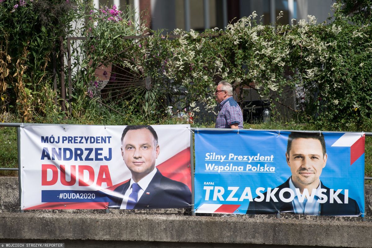 Wybory 2020. Plakaty wyborcze Andrzeja Dudy i Rafała Trzaskowskiego na pewno się udały