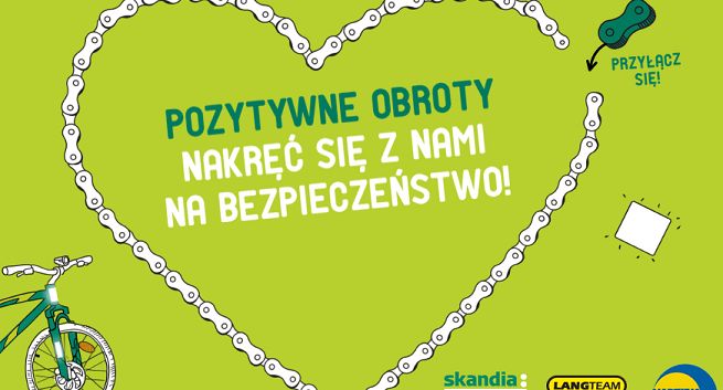 „Pozytywne obroty” i „Świeć przykładem #oddziś” w kampanii Skandia Życie