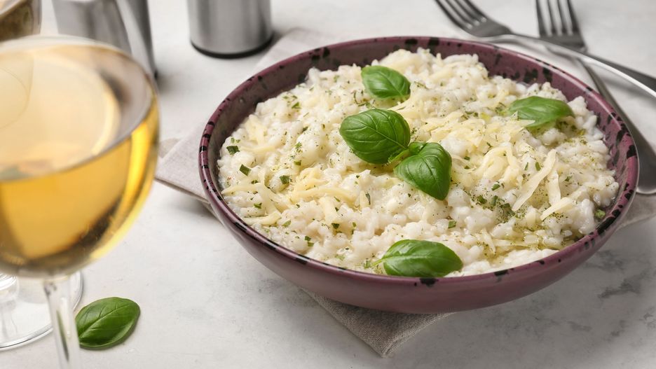 Risotto z winem