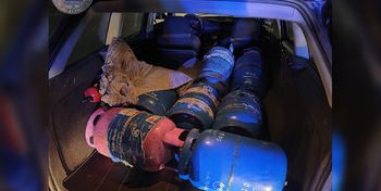 Borne Sulinowo: Ukradł szesnaście butli z gazem. W rękach policji był już po sześciu godzinach.