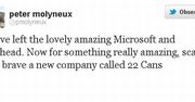 Peter Molyneux, twórca Fable, wizjoner i projektant gier, odchodzi z Microsoftu!
