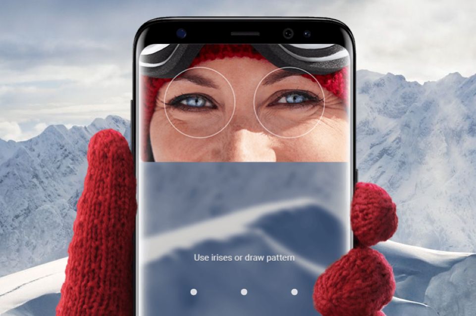 Skaner tęczówki w Galaxy S8 złamany zdjęciem i soczewką kontaktową