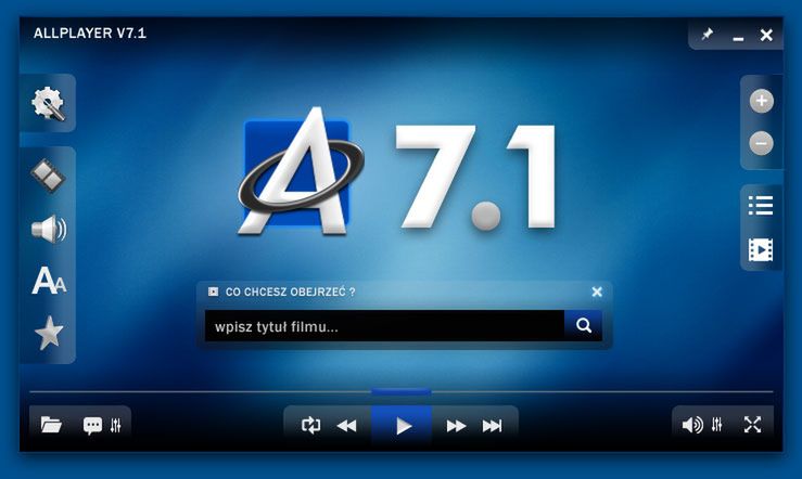 AllPlayer 7.1 znajdzie dla Ciebie filmy na dysku i w Internecie
