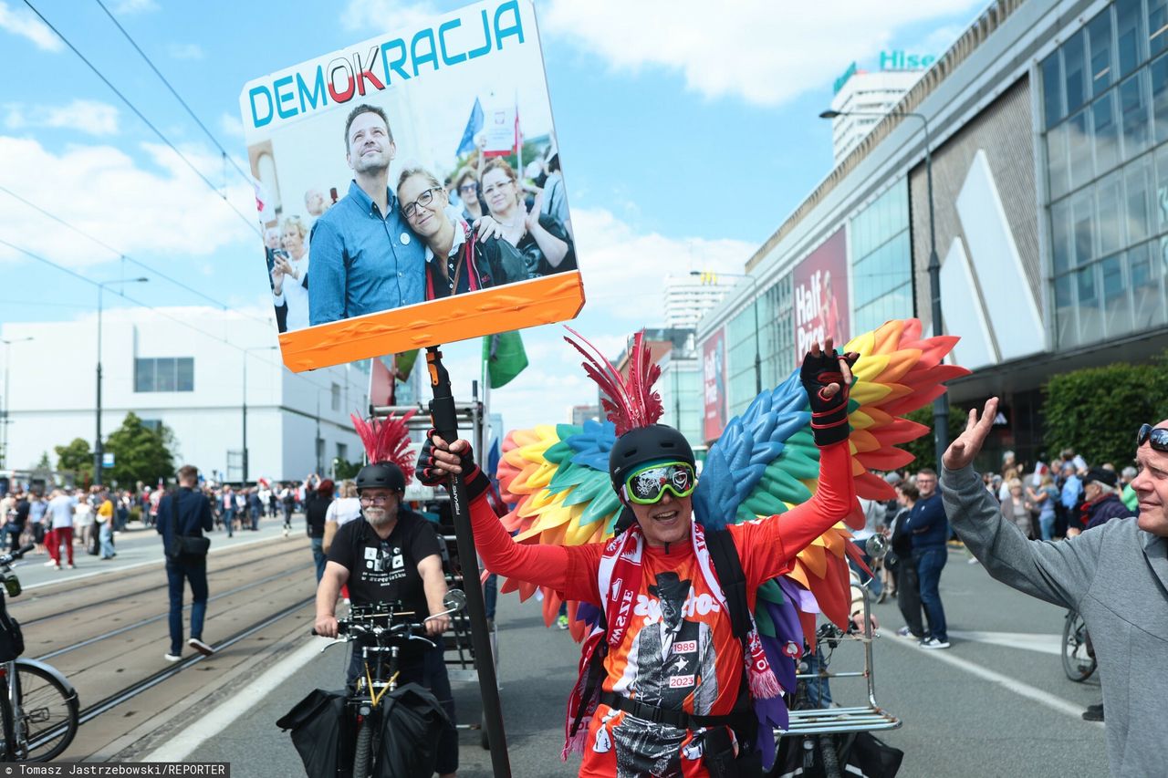 Transparenty na marszach