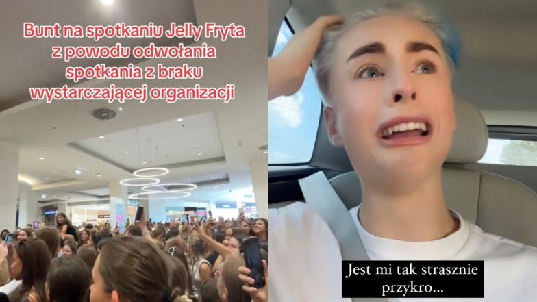 Kim jest Jelly Frucik? Jego fani zablokowali centrum handlowe