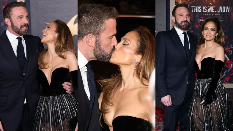 Jennifer Lopez i Ben Affleck na premierze