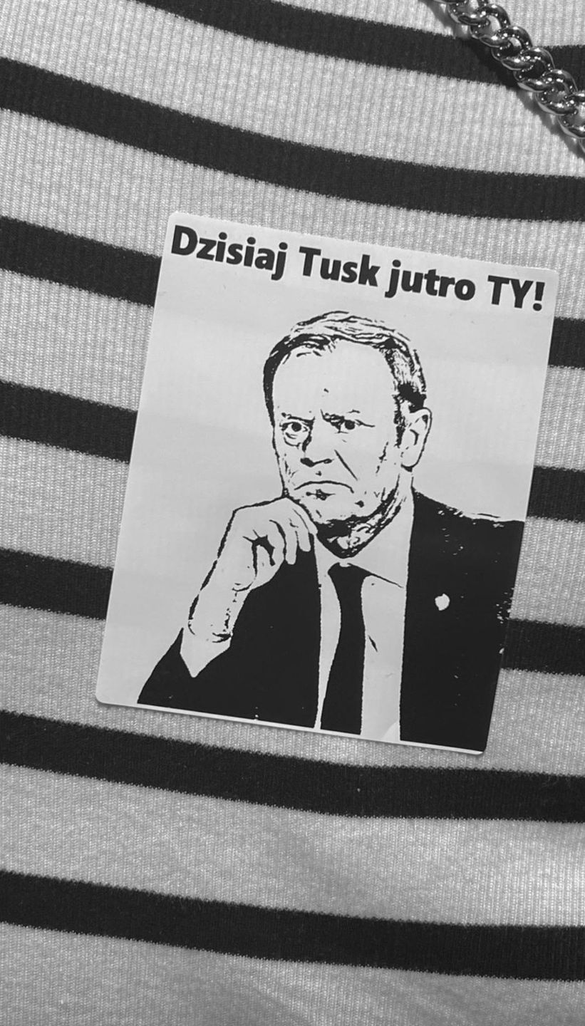 Kasia Tusk na marszu