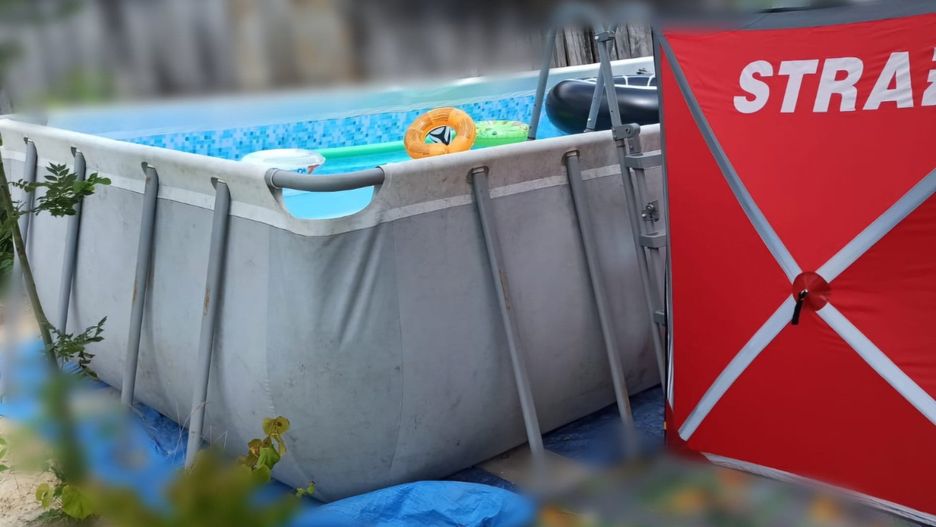 13-latek utopił się w przydomowym basenie