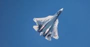 Su-57E na niebie. To jasny sygnał dla świata