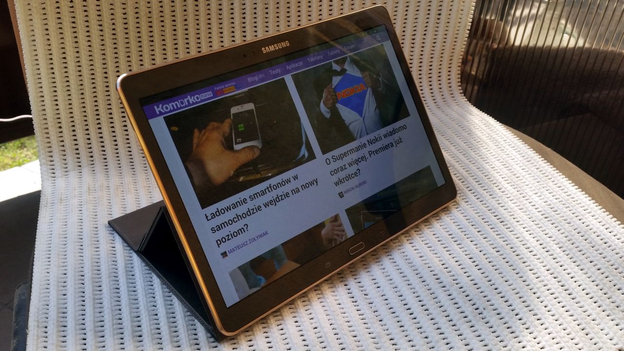 Samsung Galaxy Tab S 10.5 - wygląd, wykonanie i etui Book Cover 12