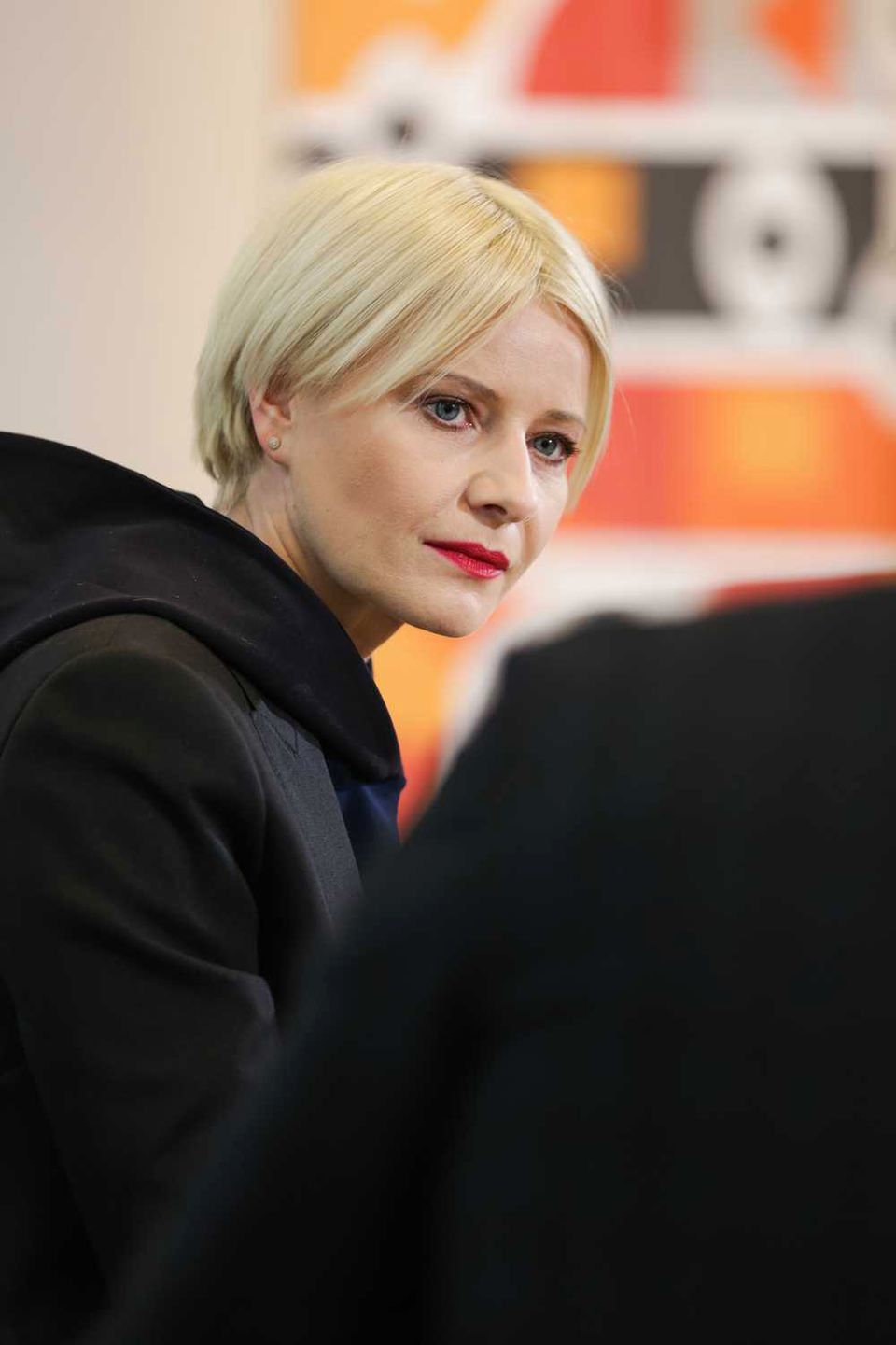 Małgorzata Kożuchowska w dłuższych włosach