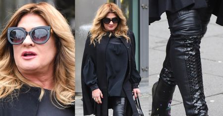Beata Kozidrak wybiega z TVN-u w botkach od Louboutina