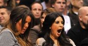 Kim Kardashian: Koszykówka jest nudna?! Gwiazda reality show nie mogła opanować ziewania!