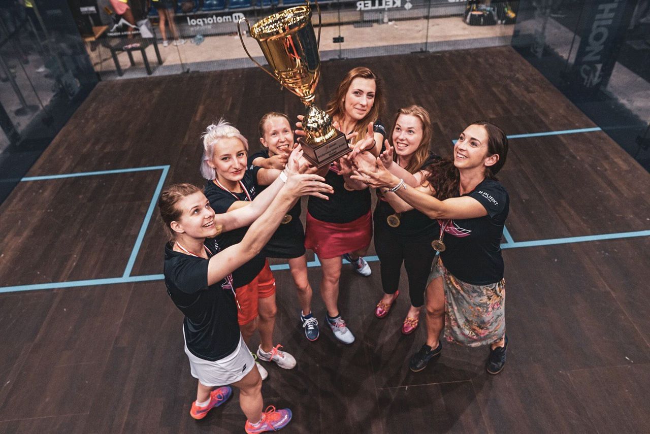 Poznańska drużyna wygrała Mistrzostwo Polski w squashu
