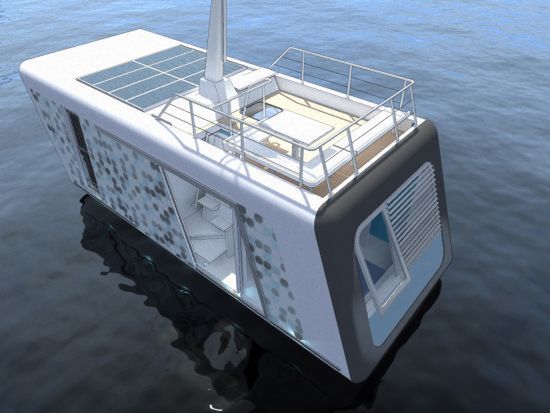 WaterSpace's Floating Studio Flat