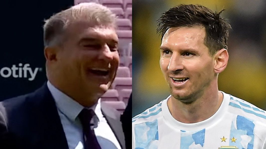 Joan Laporta i Lionel Messi