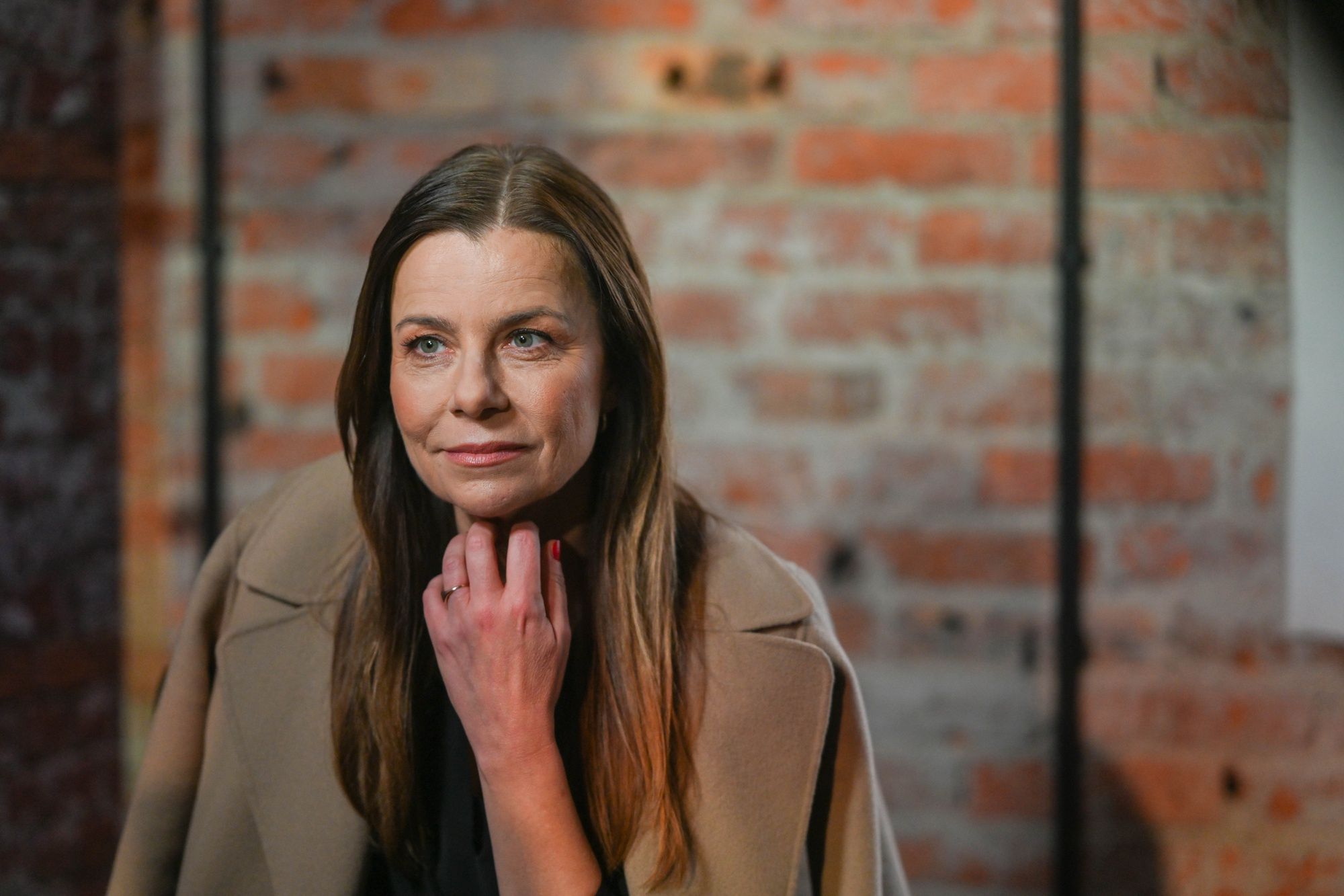 Agata Kulesza promuje drugi sezon serialu "Skazana"