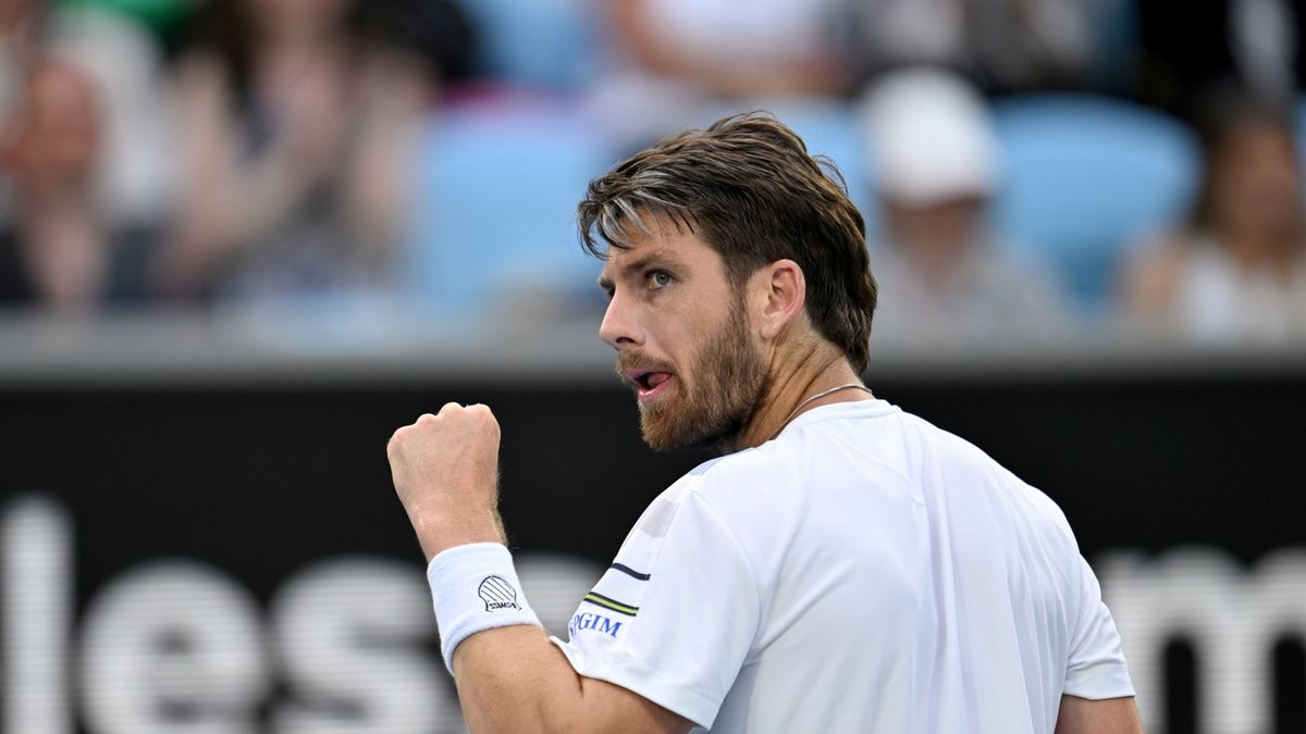 PAP/EPA / Lukas Coch / Na zdjęciu: Cameron Norrie
