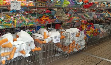 Pluszowa gęś wakacyjnym hitem. Cena? Mamy prosto z kurortu nad morzem