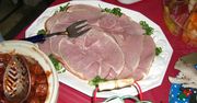 Pieczona peklowana szynka wieprzowa bez kości (ok. 4% tłuszczu) w puszce