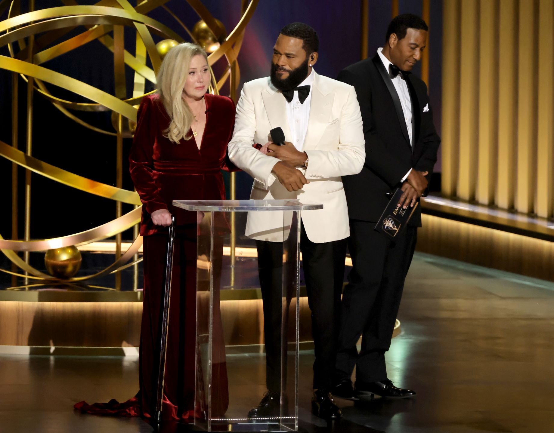 Christina Applegate podczas Emmy Awards
