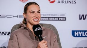 Sabalenka ma jasny cel w Stuttgarcie. "Może to jest właśnie klucz"