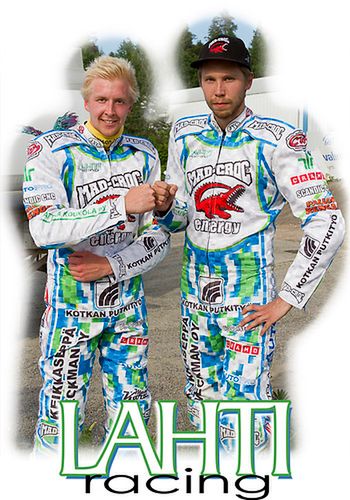 Timo i Teemu Lahti w sezonie 2014 wystartują jako jeden team pod egidą MAD-CROCA (źródło: lahtiracing.fi)