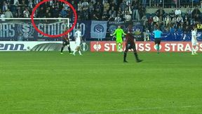 Mecz od razu przerwano. Polski bramkarz padł jak rażony piorunem