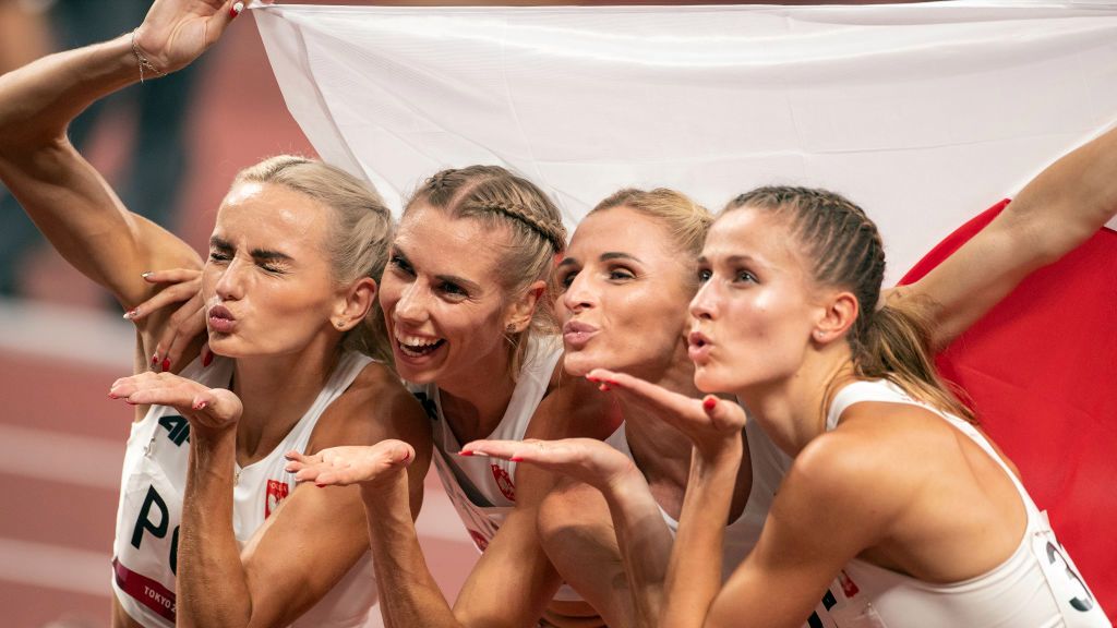 Getty Images / Na zdjęciu: polska sztafeta 4x400 kobiet