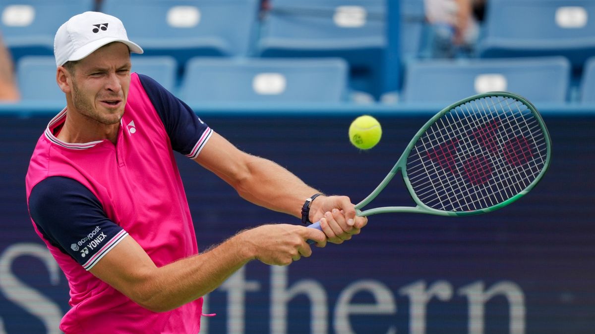 Getty Images / Aaron Doster / Na zdjęciu: Hubert Hurkacz.