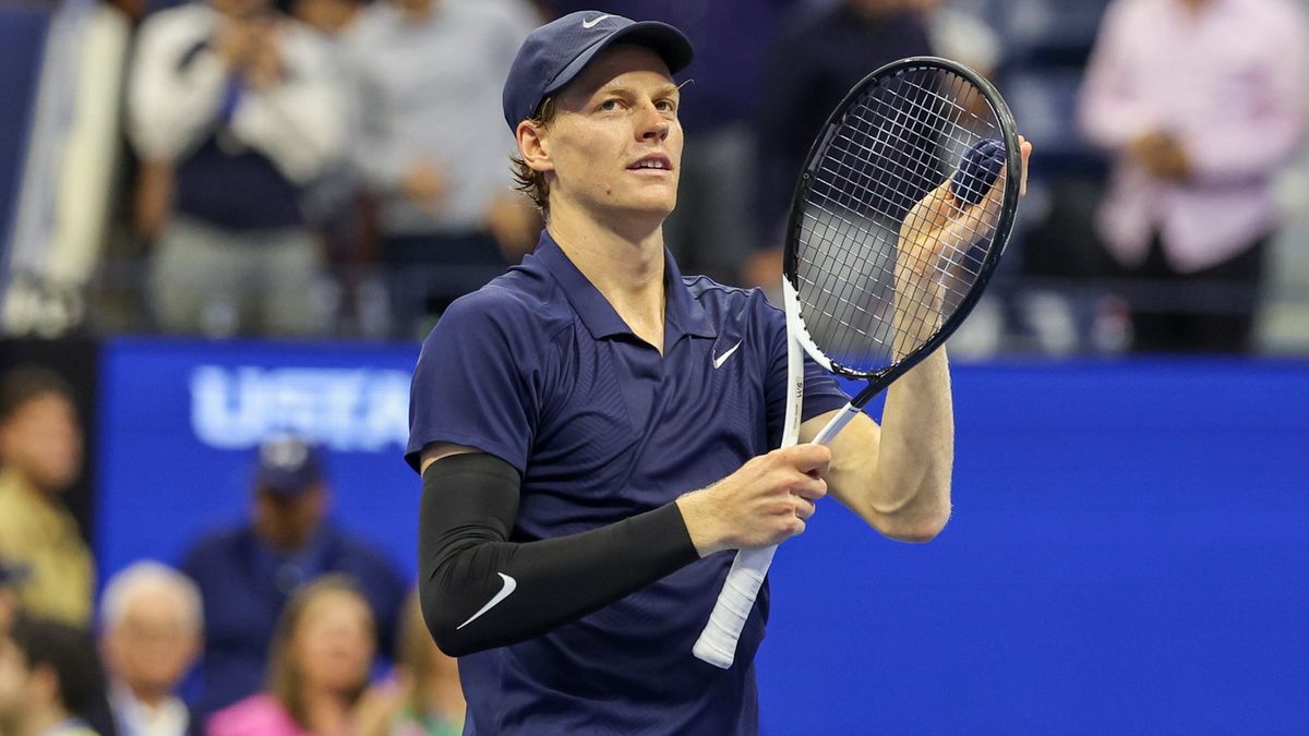 PAP/EPA / SARAH YENESEL / Na zdjęciu: Jannik Sinner